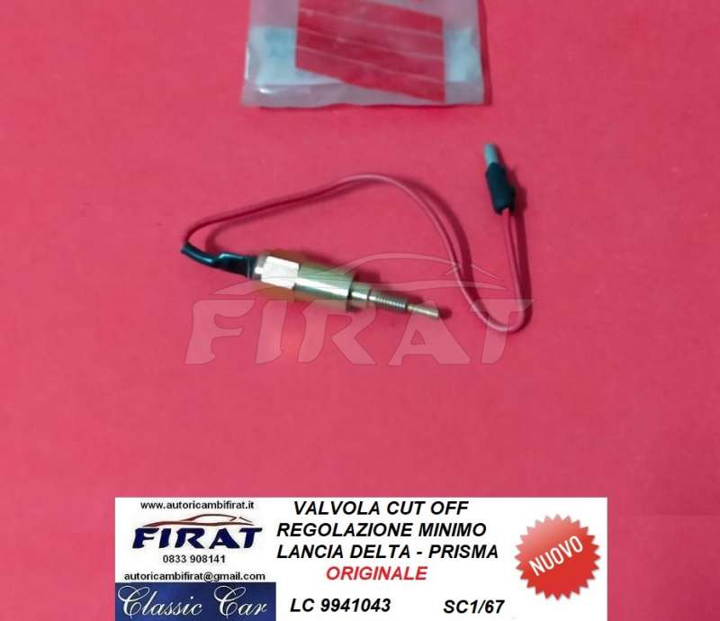 VALVOLA CUT OFF REGOLAZIONE MINIMO LANCIA DELTA-PRISMA (9941043)